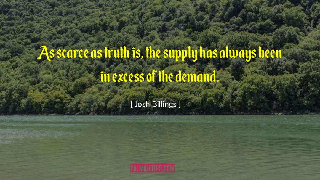 Truth And Lies quotes by Josh Billings