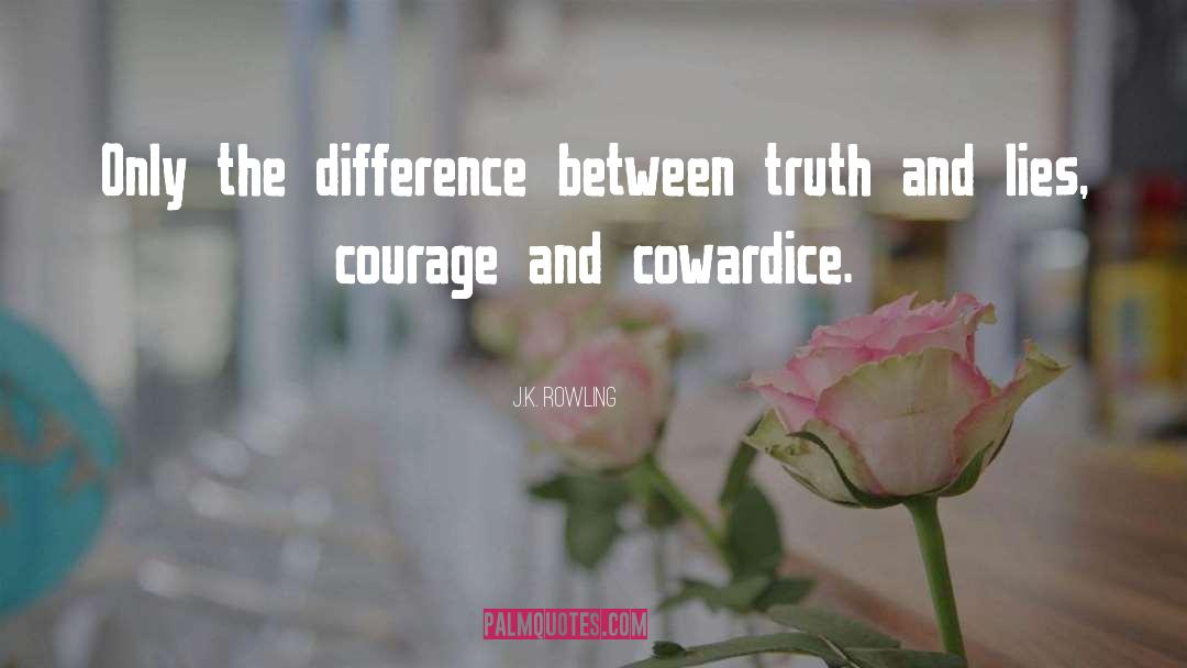 Truth And Lies quotes by J.K. Rowling