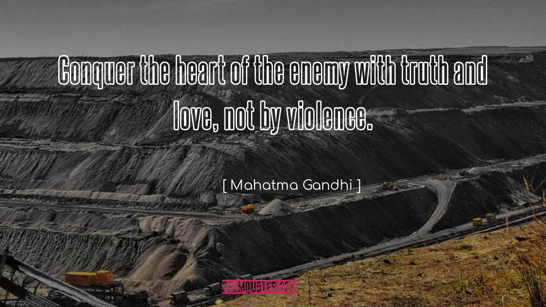 Truth And Love quotes by Mahatma Gandhi