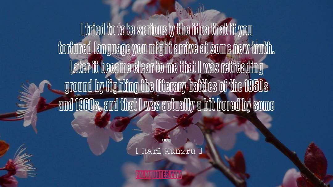 Truth And Perspective quotes by Hari Kunzru