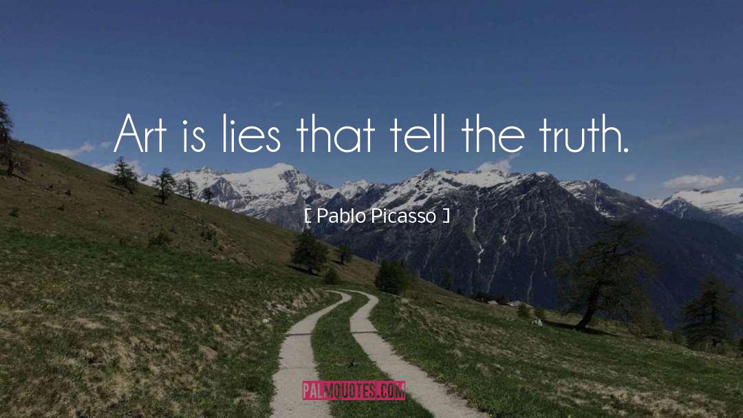 Truth Art quotes by Pablo Picasso