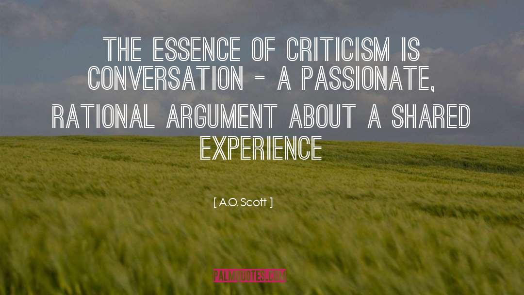 Truth Criticism quotes by A.O. Scott