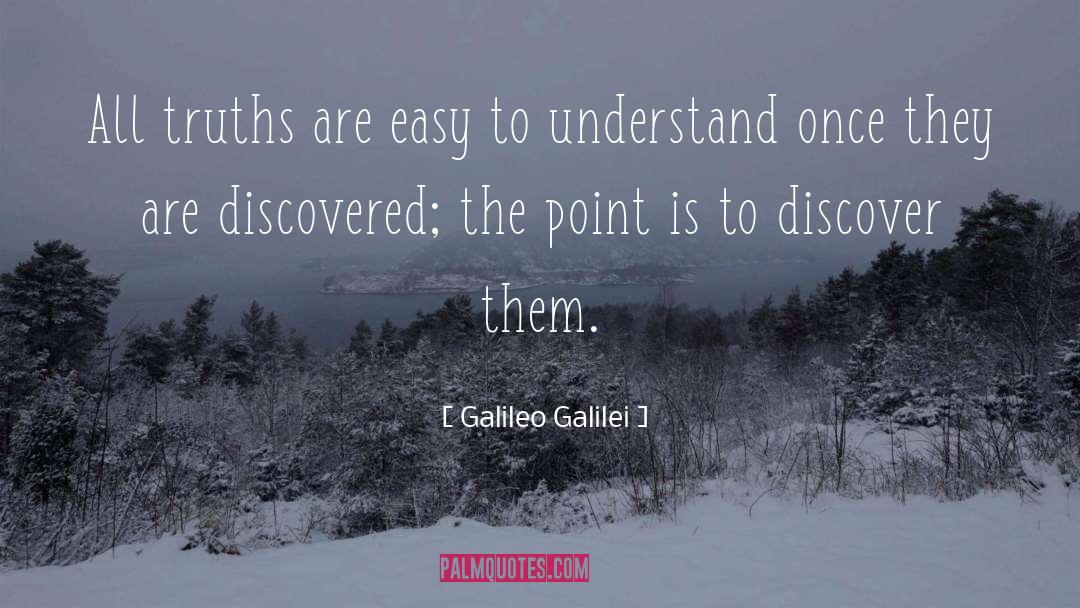 Truth Discovery quotes by Galileo Galilei