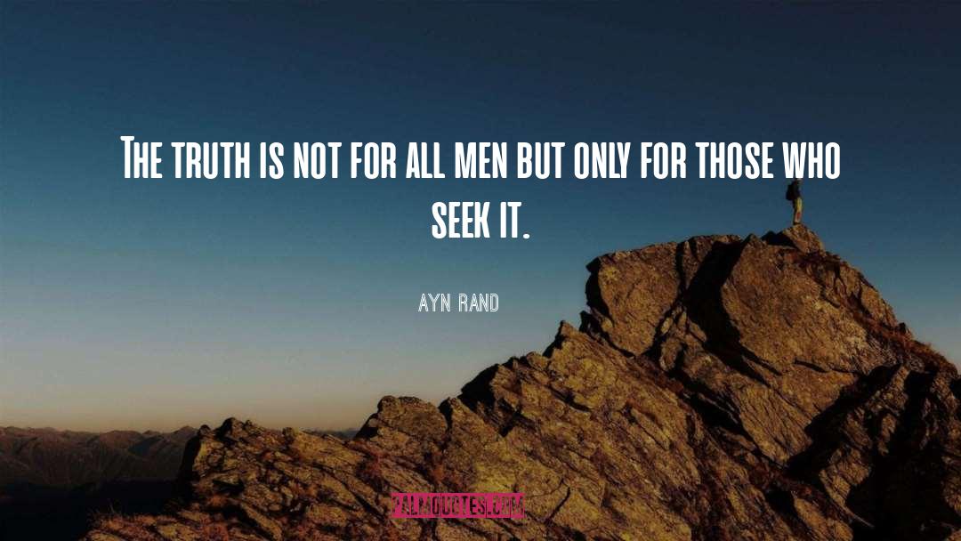 Truth Inspirational quotes by Ayn Rand