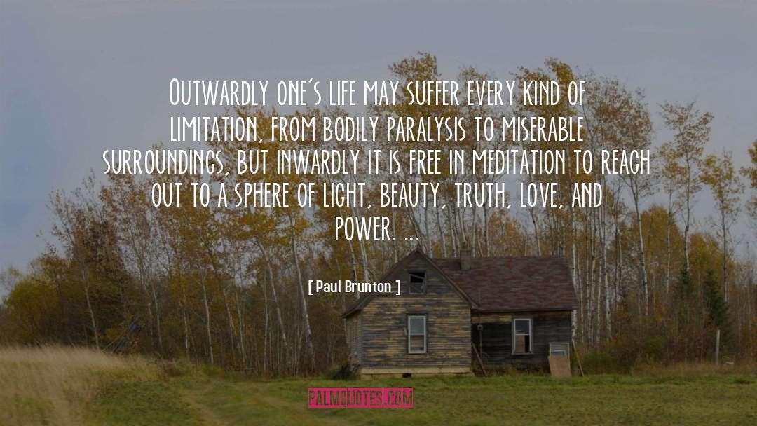 Truth Love quotes by Paul Brunton