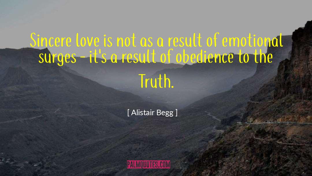 Truth Love quotes by Alistair Begg