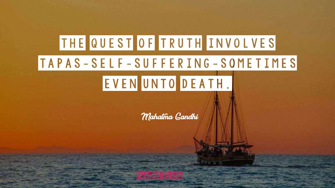 Truth Self quotes by Mahatma Gandhi