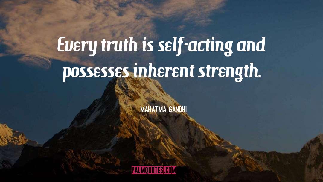 Truth Self quotes by Mahatma Gandhi