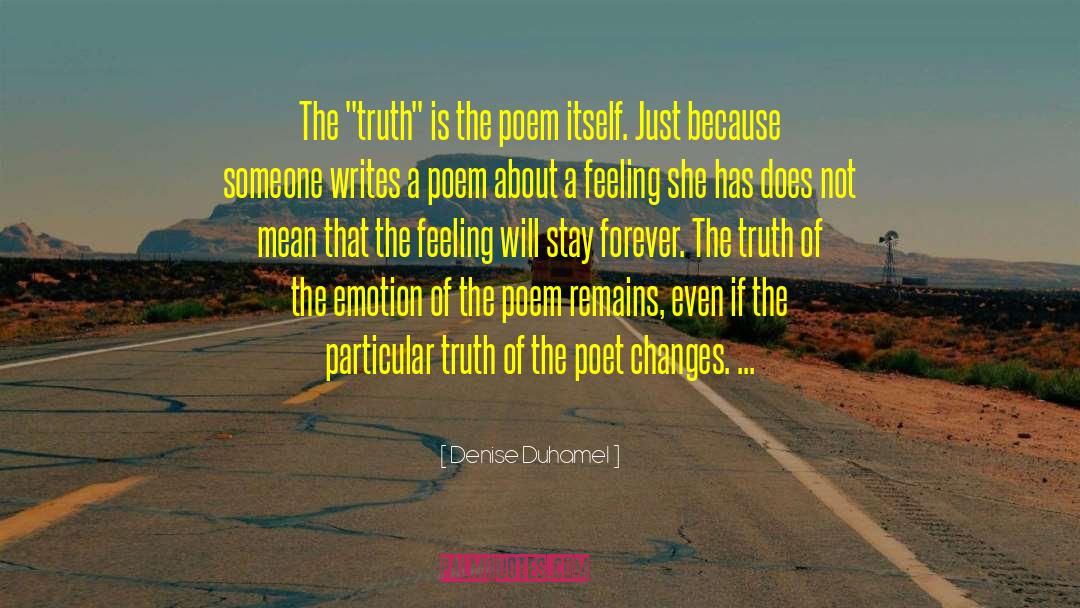 Truth Violin quotes by Denise Duhamel