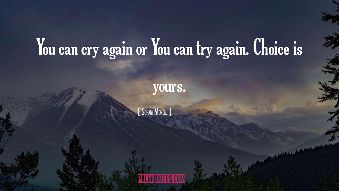Try Again quotes by Soham Mondal