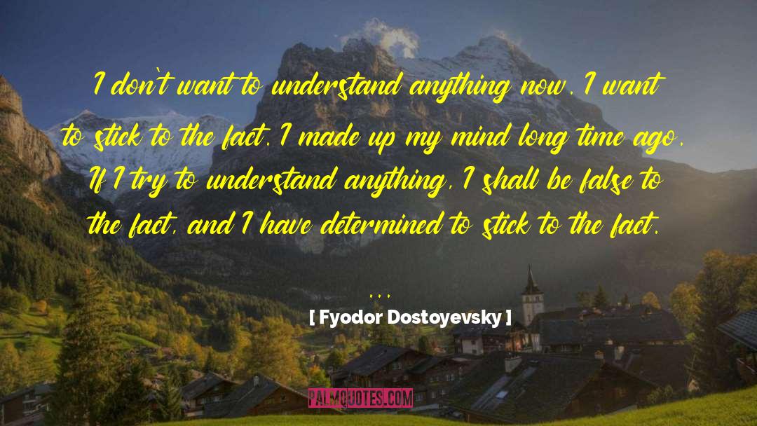 Try To Understand quotes by Fyodor Dostoyevsky