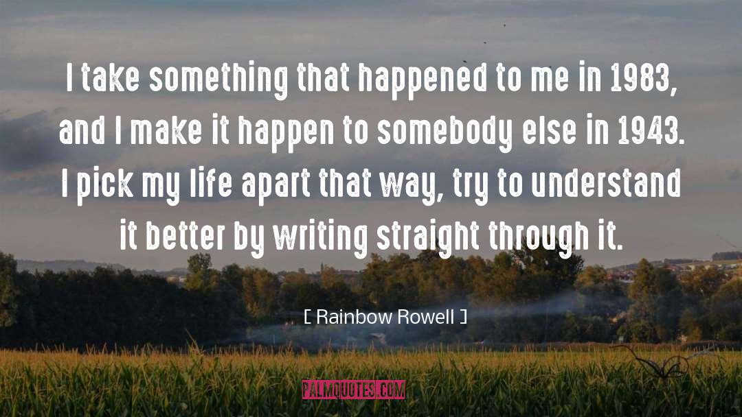 Try To Understand quotes by Rainbow Rowell