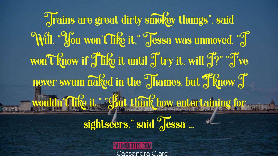 Trying New Things quotes by Cassandra Clare