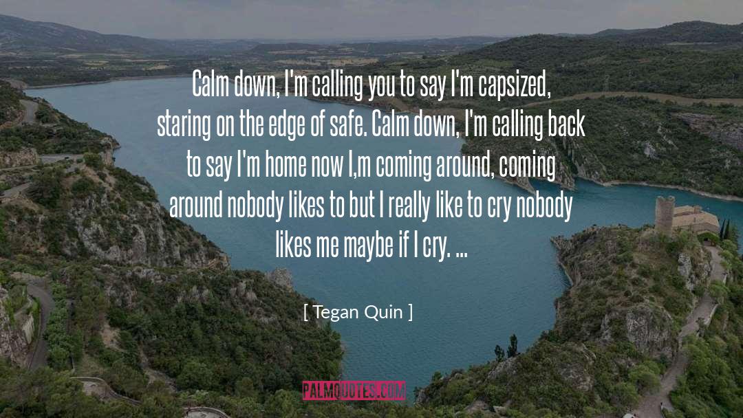 Trying To Calm Down quotes by Tegan Quin
