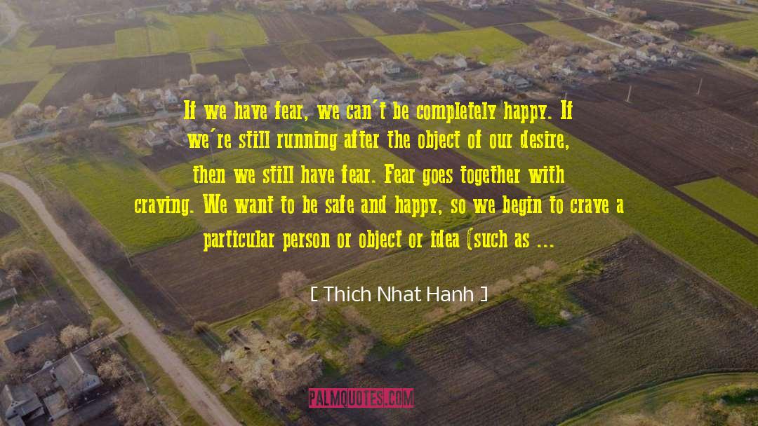 Trying To Stay Happy quotes by Thich Nhat Hanh