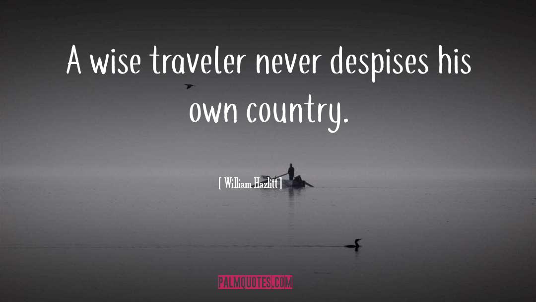 Tsagaris Travel quotes by William Hazlitt