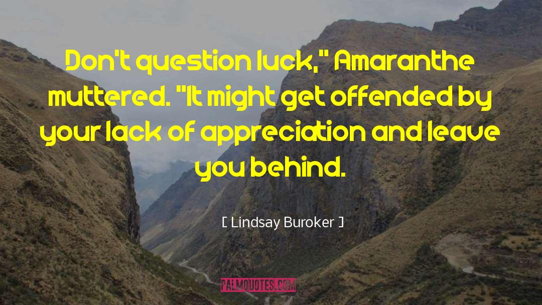 Tsang Lindsay quotes by Lindsay Buroker