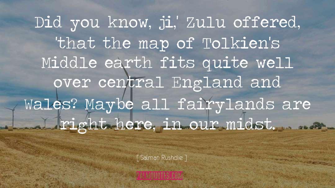Tshaka The Zulu quotes by Salman Rushdie