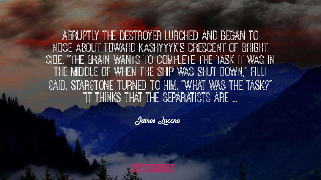 Tsukikage Ship quotes by James Luceno