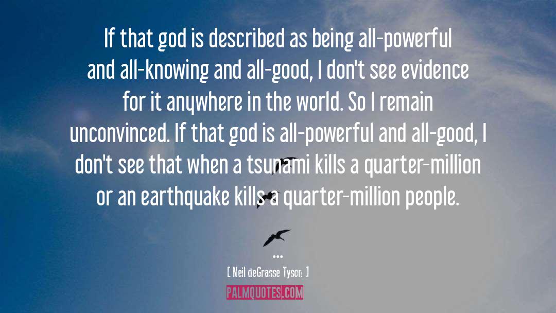 Tsunami quotes by Neil DeGrasse Tyson