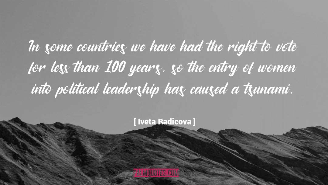 Tsunami quotes by Iveta Radicova