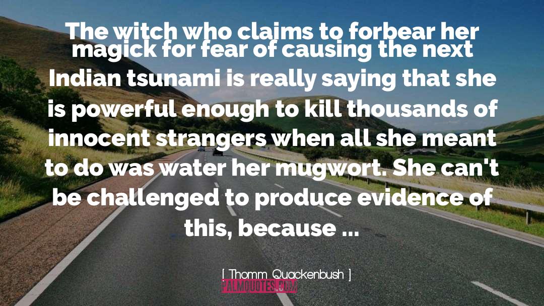 Tsunami quotes by Thomm Quackenbush