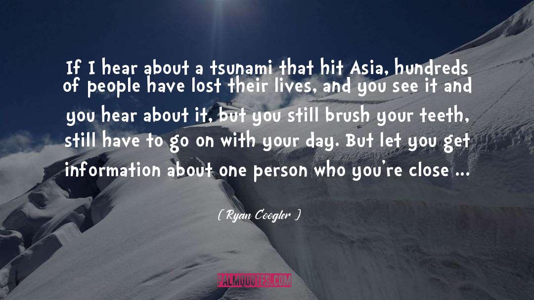 Tsunami quotes by Ryan Coogler