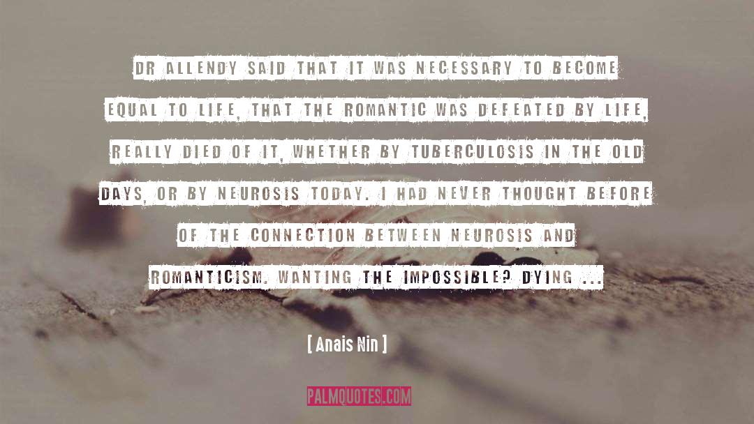 Tuberculosis quotes by Anais Nin