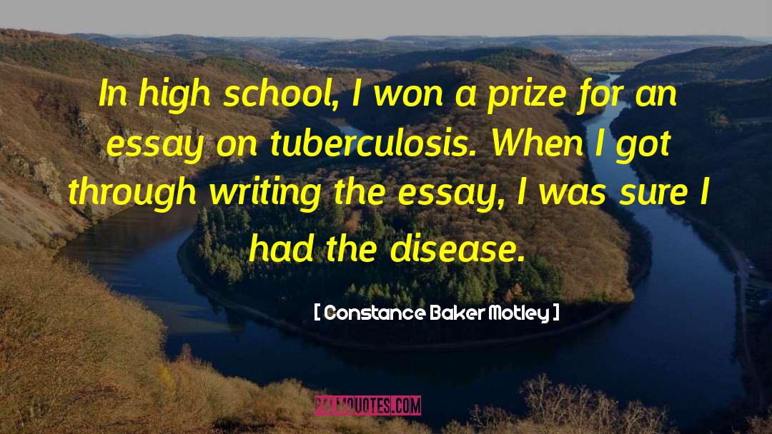 Tuberculosis quotes by Constance Baker Motley