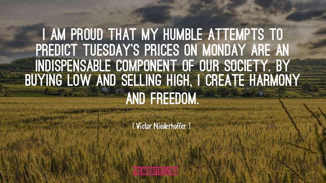 Tuesdays quotes by Victor Niederhoffer