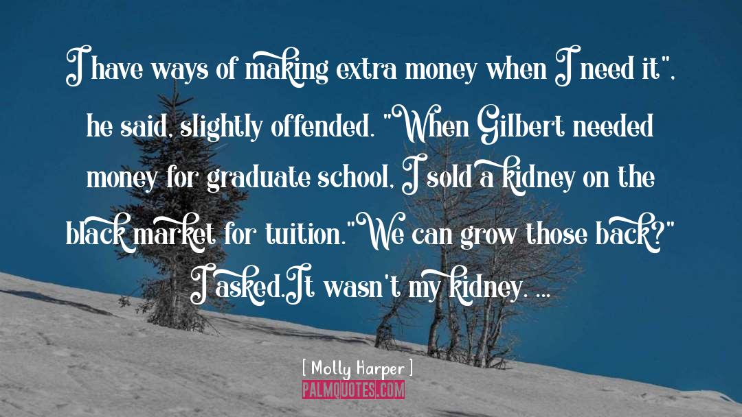 Tuition Fees Uk quotes by Molly Harper