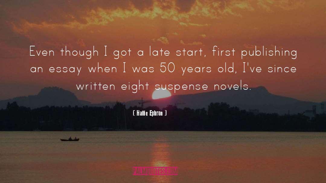 Tule Publishing quotes by Hallie Ephron