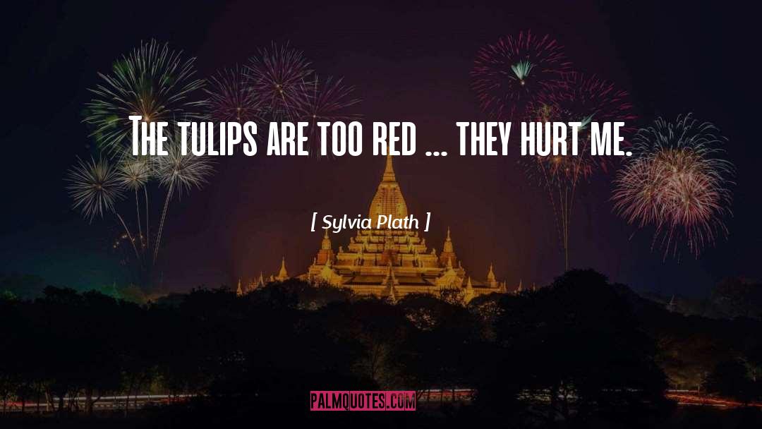 Tulips quotes by Sylvia Plath