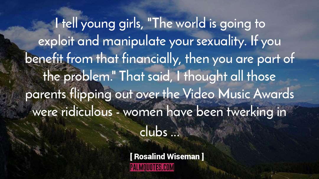 Tumalon Music Video quotes by Rosalind Wiseman