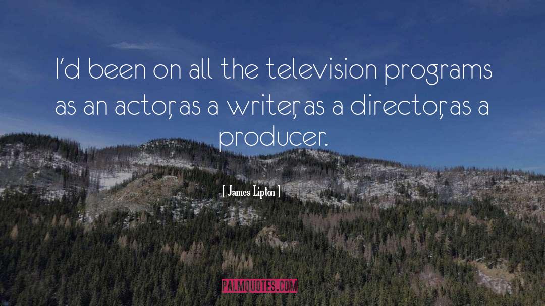 Tumblr Writer quotes by James Lipton