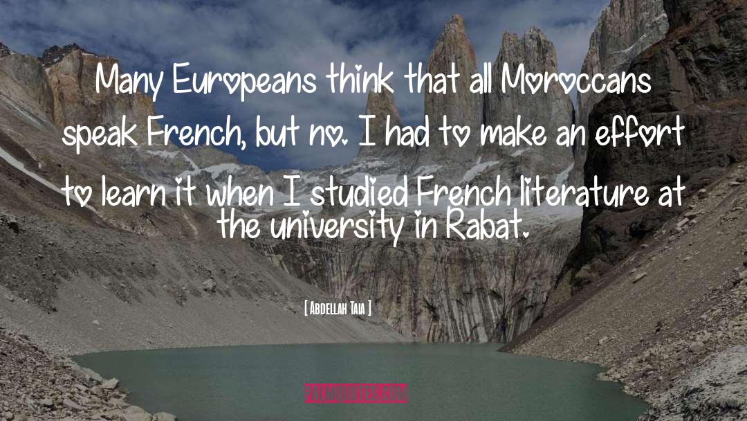 Tumbrils French quotes by Abdellah Taia