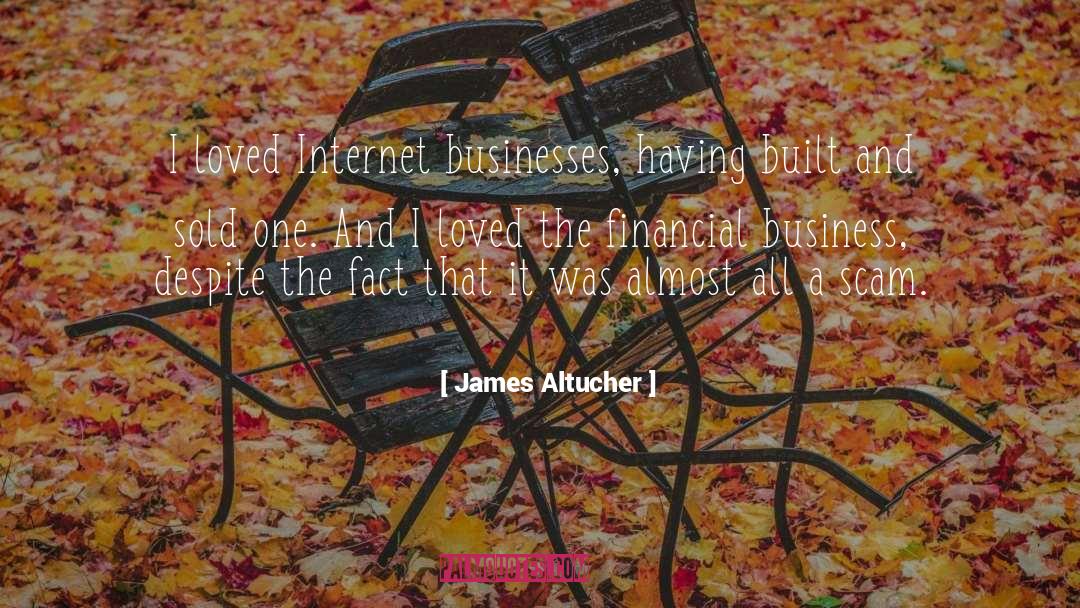 Tumolo Financial quotes by James Altucher