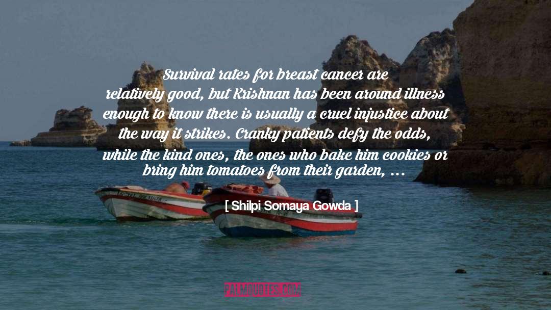 Tumorous Cancer quotes by Shilpi Somaya Gowda