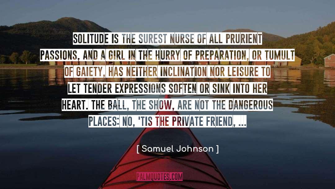 Tumult quotes by Samuel Johnson