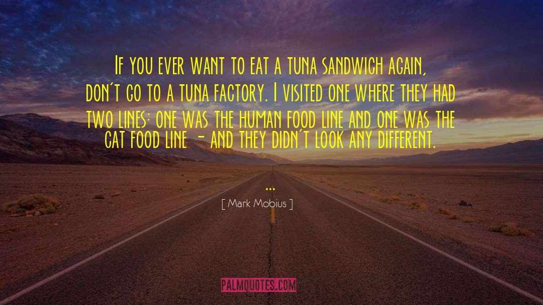 Tuna quotes by Mark Mobius