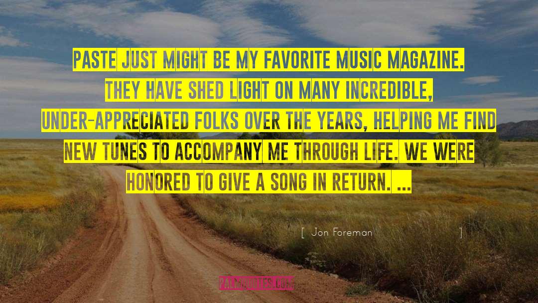 Tunes quotes by Jon Foreman