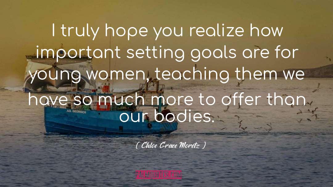 Tungen Women quotes by Chloe Grace Moretz