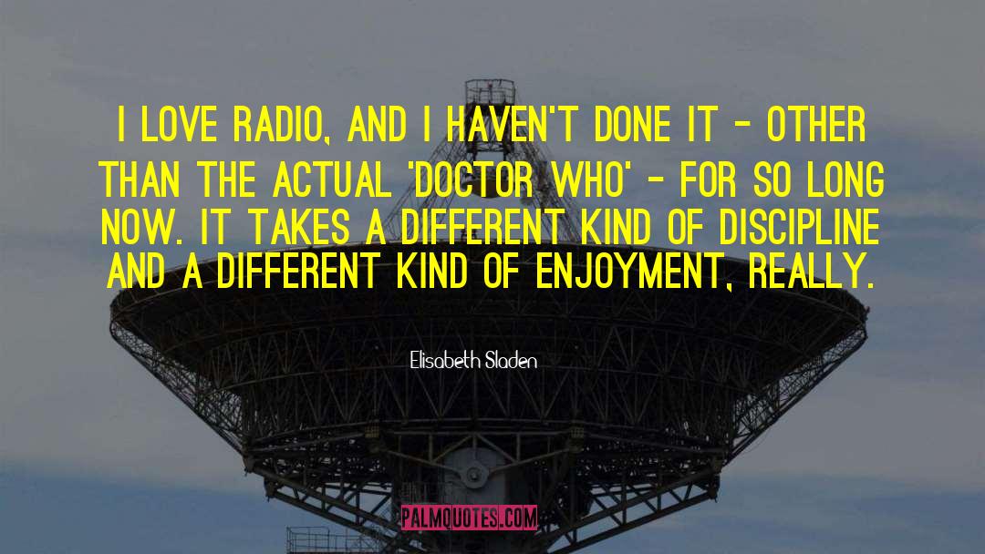 Tuning Radio quotes by Elisabeth Sladen