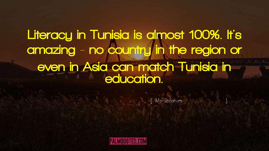 Tunisia quotes by Mo Ibrahim