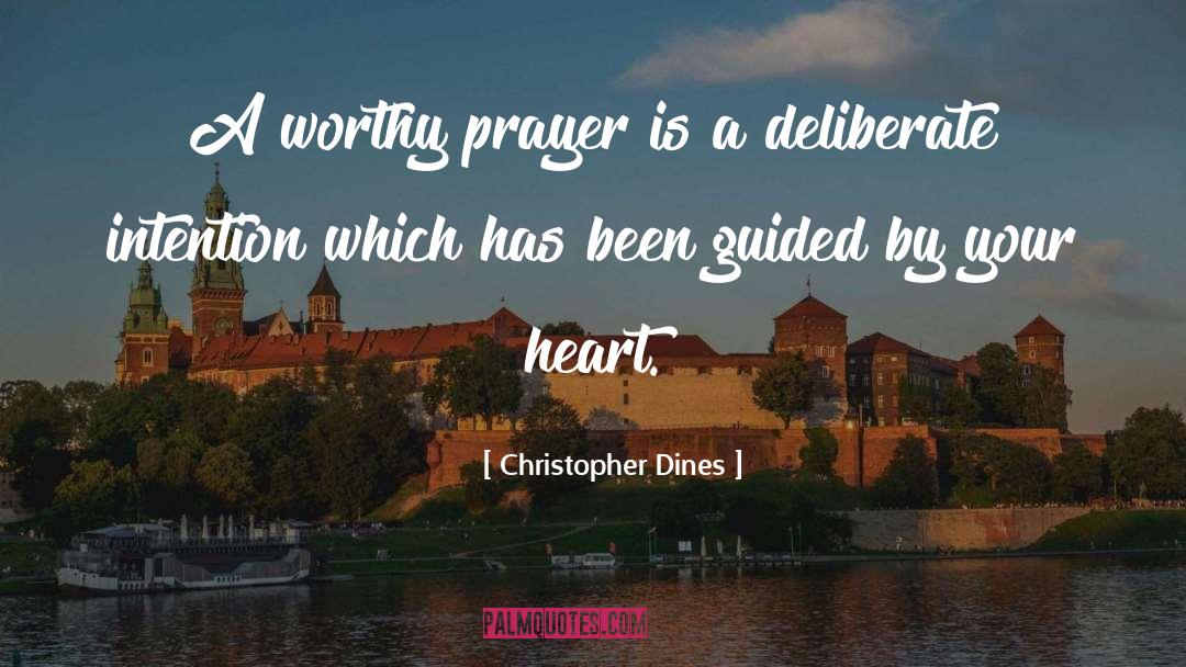 Turaif Prayer quotes by Christopher Dines