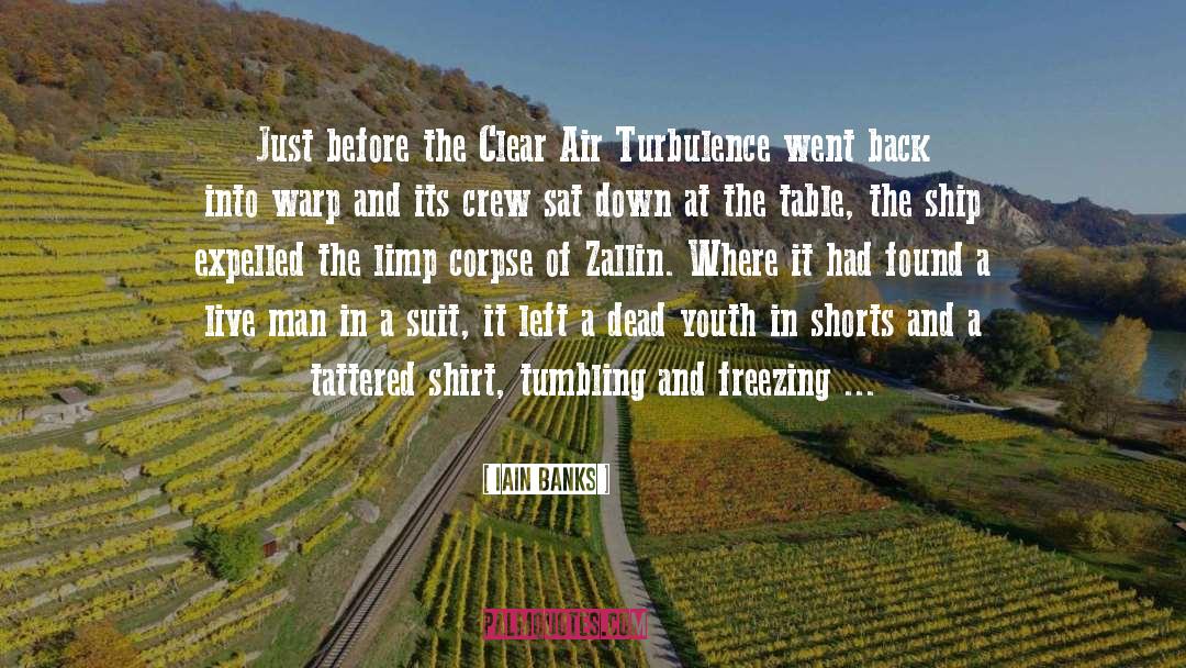 Turbulence quotes by Iain Banks
