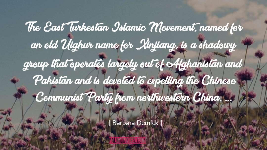 Turkestan quotes by Barbara Demick