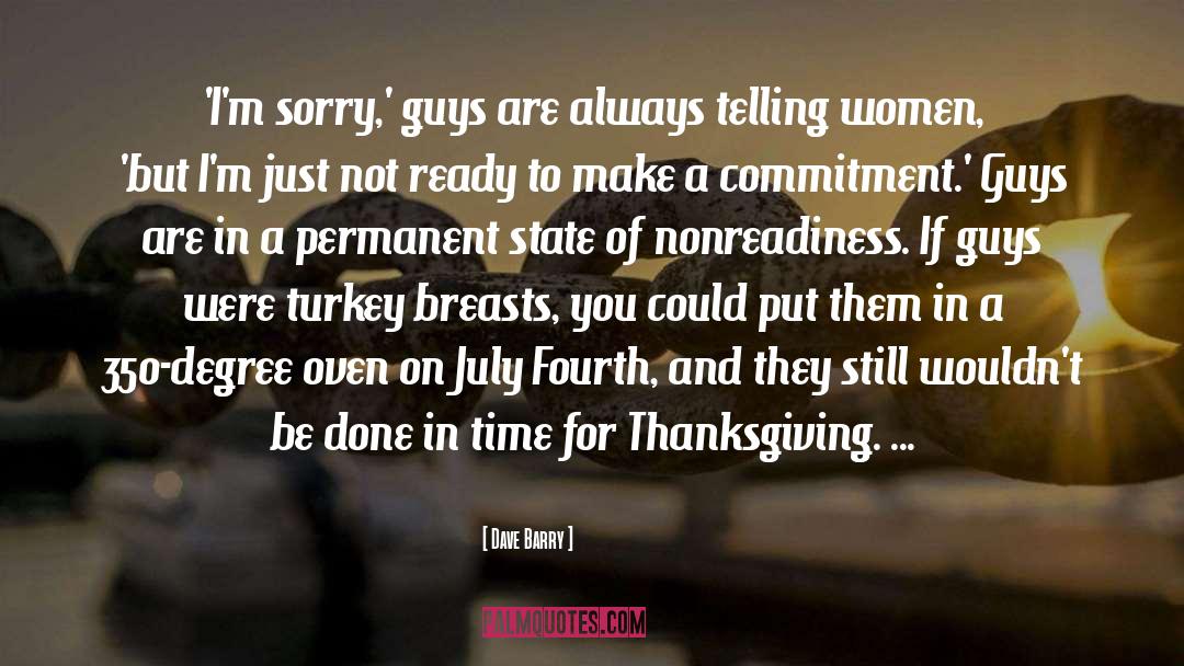 Turkey quotes by Dave Barry