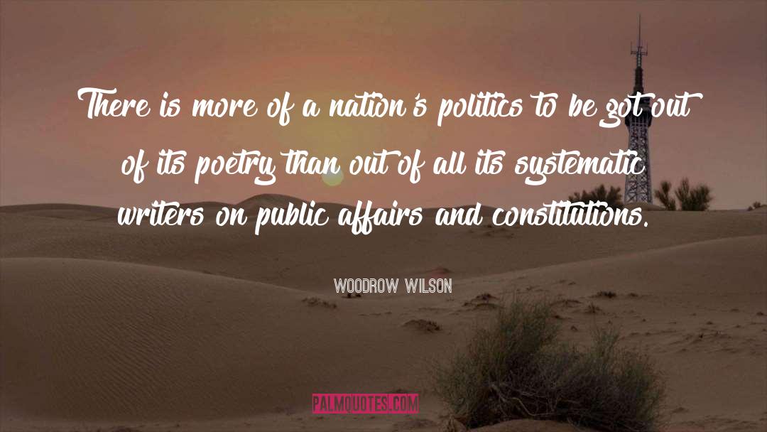 Turkish Poetry quotes by Woodrow Wilson