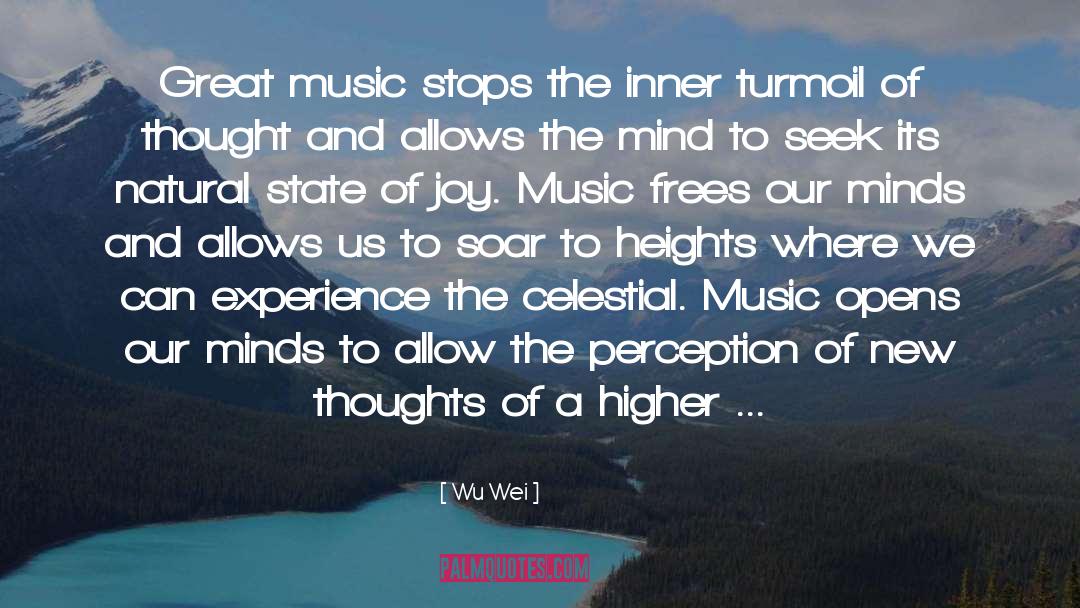 Turmoil quotes by Wu Wei